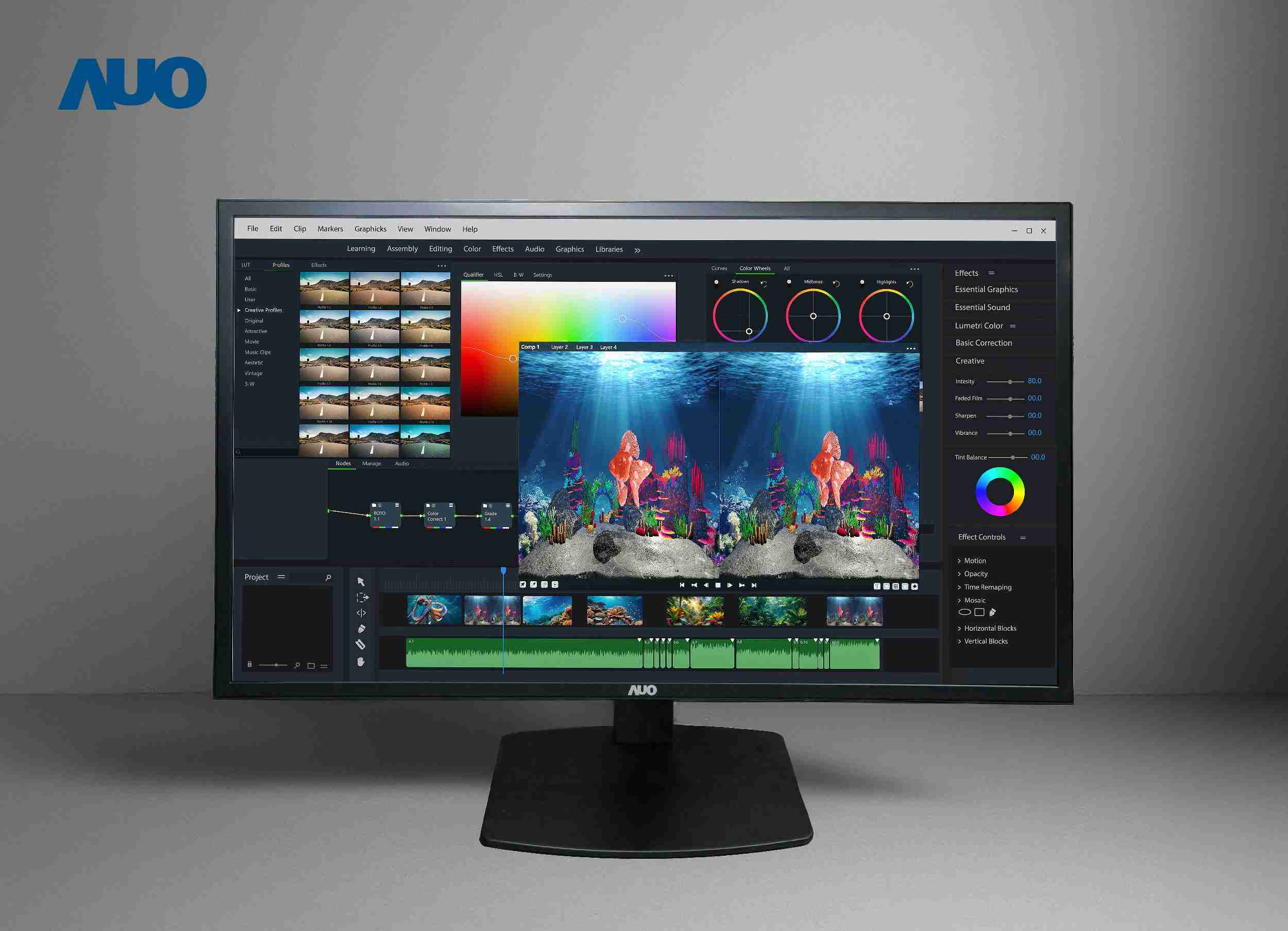 人生就是博开发32吋2D/3D专业桌上型显示器，，，拥有8K4K超高分辨率，，，并以低串扰算法优化3D显示效果，，，搭载自动眼球追踪功能，，能实时调整3D图像，，，，进行实时2D与3D无缝共存窗口，，，提供图像设计工作者突破二维接口的崭新工作氛围与效率